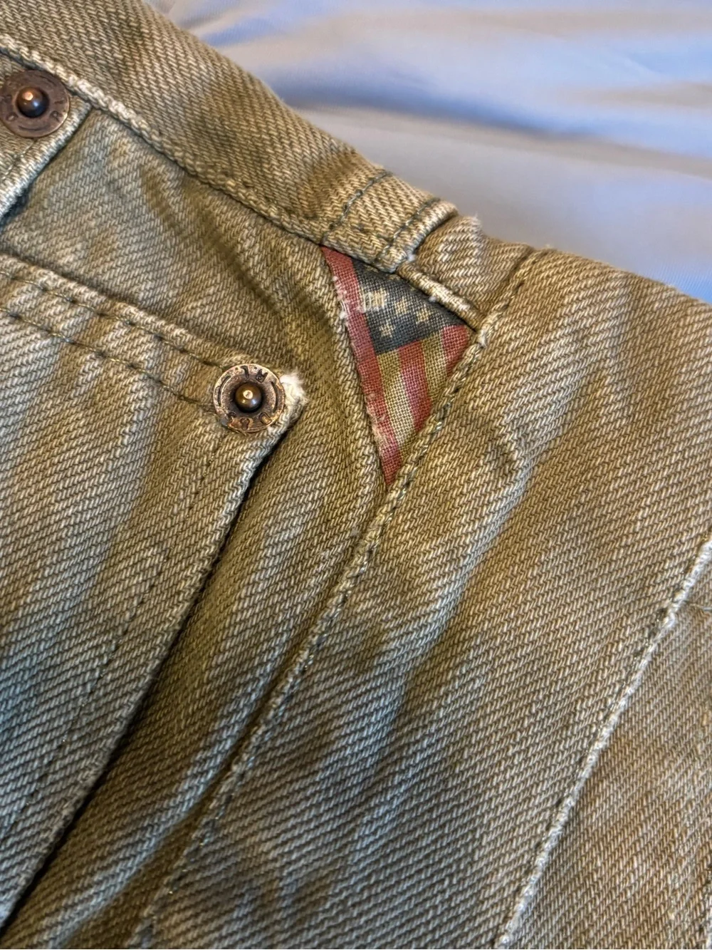 Vintage Ralph Lauren Denim and Supply sample jeans